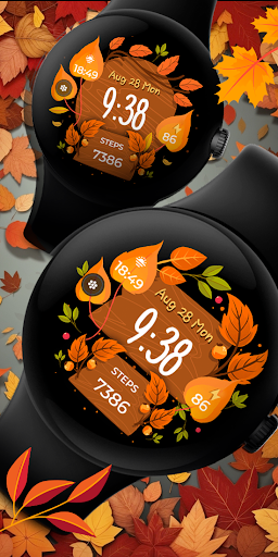 Seasonal Vibes - Wear Os Watch Screen 2