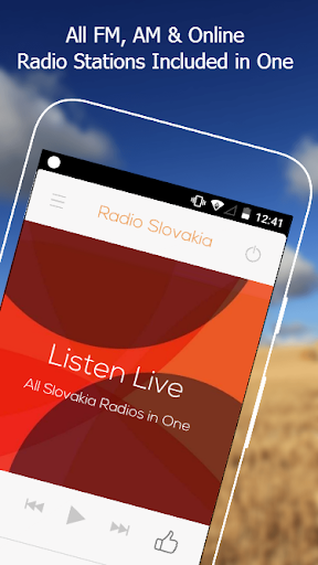 Android application All Slovakia Radios in One screenshort