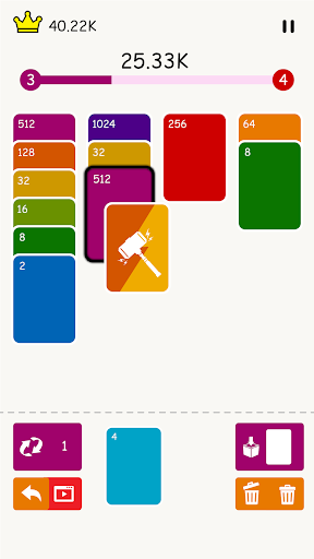 2048 : Solitaire Merge Card 6