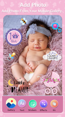 Baby Photo Editor photo framesのおすすめ画像1