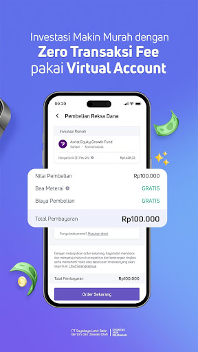 SayaKaya - Investasi Reksadana Screen 2