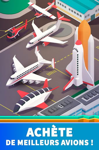 Télécharger Gratuit Idle Airport Tycoon - Jeu de gestion d'aéroport APK MOD (Astuce) screenshots 3