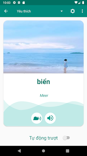 Vietnamese German Dictionary Screen 3