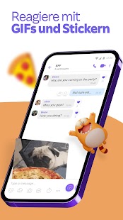 Rakuten Viber Messenger Tangkapan layar