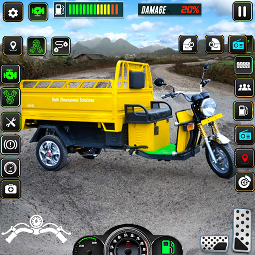 Tuk Tuk Rickshaw: Taxi Game 1.2 Icon