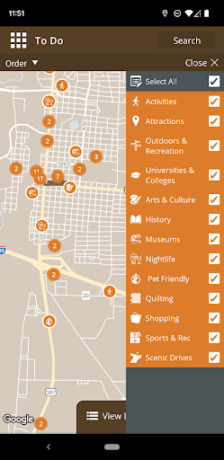 Screenshot of Visit Laramie Wyoming