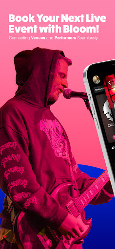 Android application Bloom - Live Show Booking screenshort