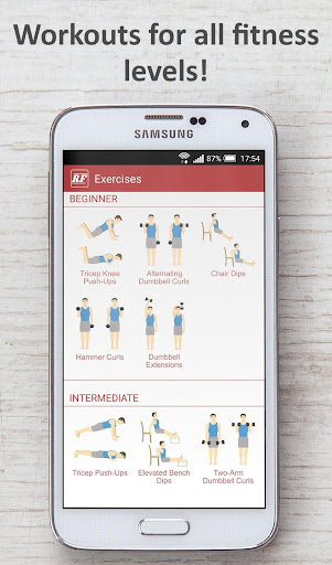 Rapid Fitness - Arm Workout Screenshot 2 - AppWisp.com