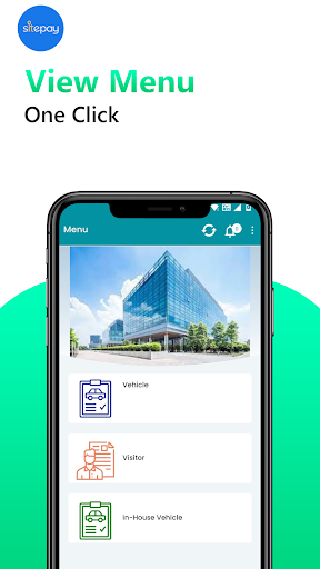Android application Sitepay Gate Management App screenshort