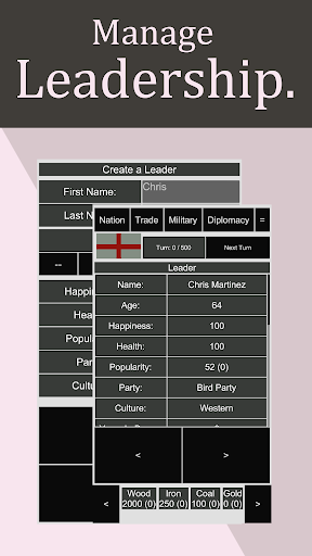 Countries: A Nation Simulator Screen 3
