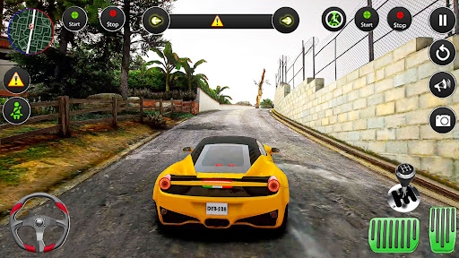 Real Car Driving School Game Screen 3