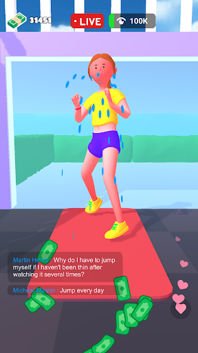 Fitness Girl Screen 3