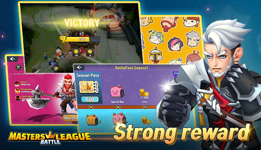 Masters Moba League MOD APK :PvPTrainer (HERO CAN’T ATTACK/NO ADS) 10
