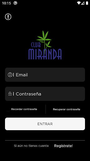 Android application Club Miranda screenshort