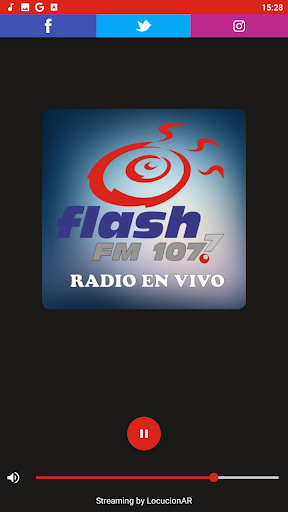 Flash FM 107.7 Screen 2