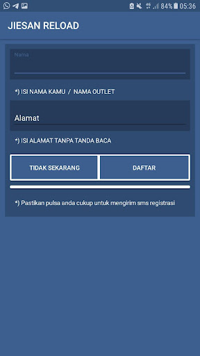 Jiesan Reload Screen 2