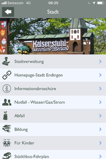 Endingen Info Screen 3