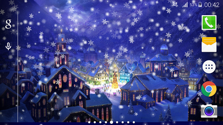 Snow Night Live Wallpaper - 1.0.7 - (Android)