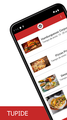 Android application Tupide screenshort