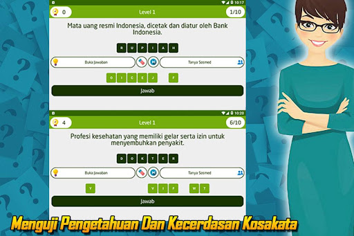 Android application Asah Otak Game screenshort