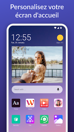 Aperçu de l'application