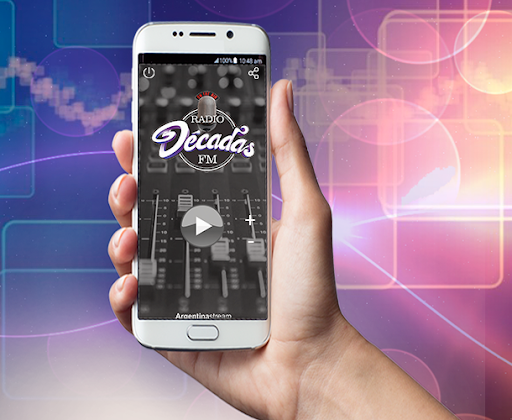 Android application DECADAS FM screenshort