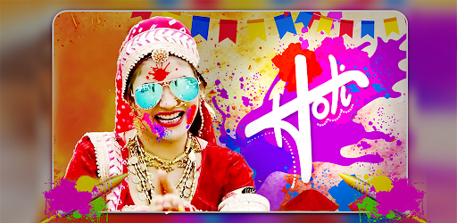 Happy Holi Photo Frames 2024