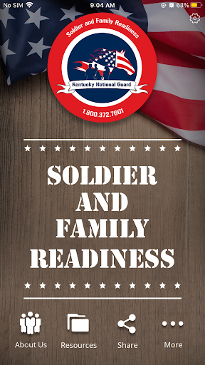 Android application KYNG Soldier and Family Readin screenshort