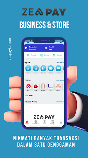 Android application ZEAPAY - Business & Store screenshort