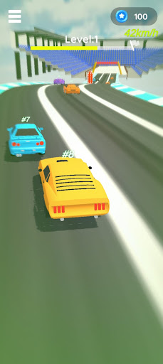 Car racing Speed 3D gameplay screenshot