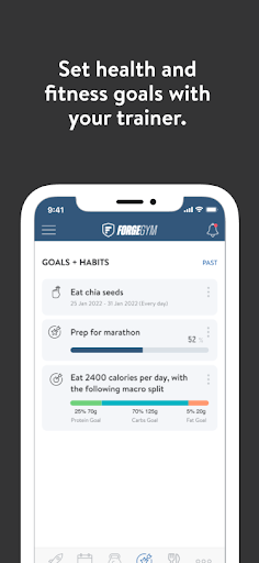 Forge Gym Screen 2