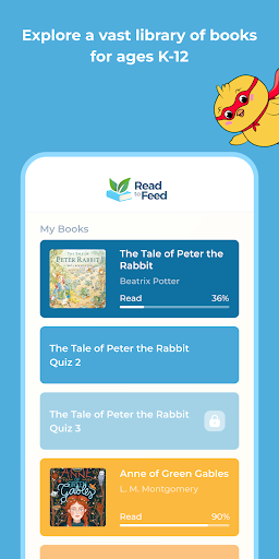 Android application Read to Feed screenshort
