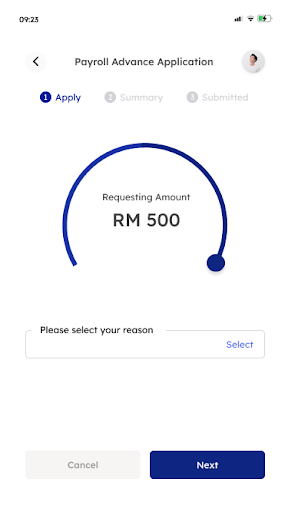 App screenshot