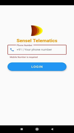 Android application Sensel eTrip screenshort