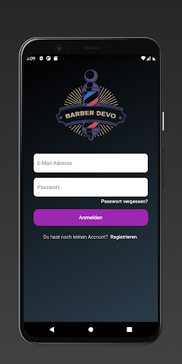 Android application byBarberDevo screenshort