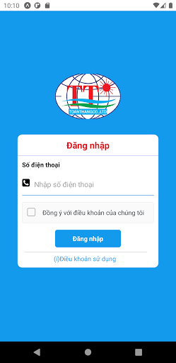 Android application ToanThangCar screenshort