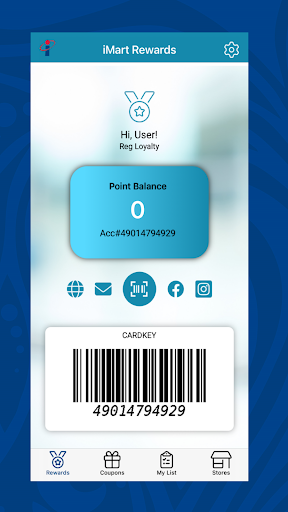 Android application iMart Rewards screenshort