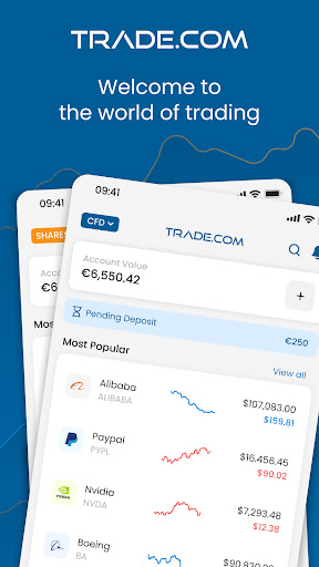 Android application Trade.com: Investing & Finance screenshort