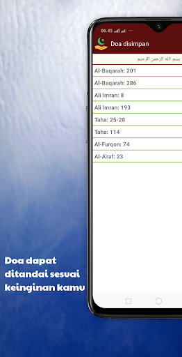 Doa dalam Al Quran, dan Audio Screen 3