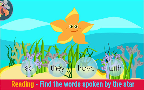 ParrotFish - Sight Words Reading Games - EDU