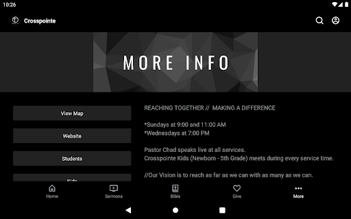 Screenshot of Crosspointe Ada
