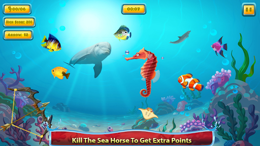 Android application Fish Game Archery Hunting Game screenshort