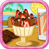 Ice cream maker cooking games icon