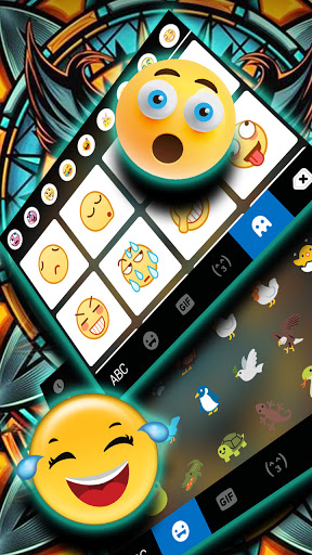 Owl Totem Keyboard Background Screen 3