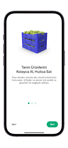 Android application Çiftçim screenshort
