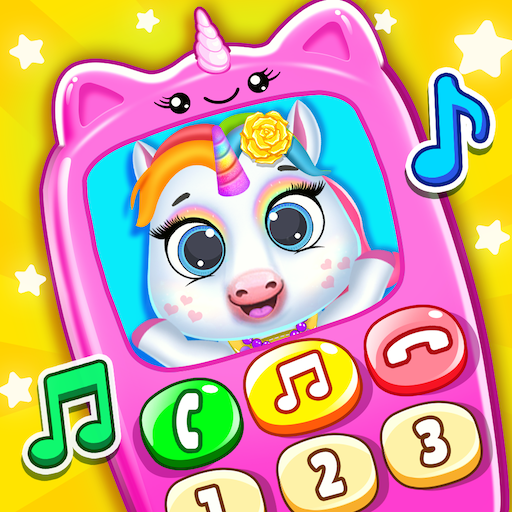 Unicorn Princess Baby Phone  Icon