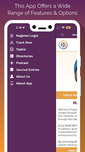 Womens Prosperity Network Screen 3