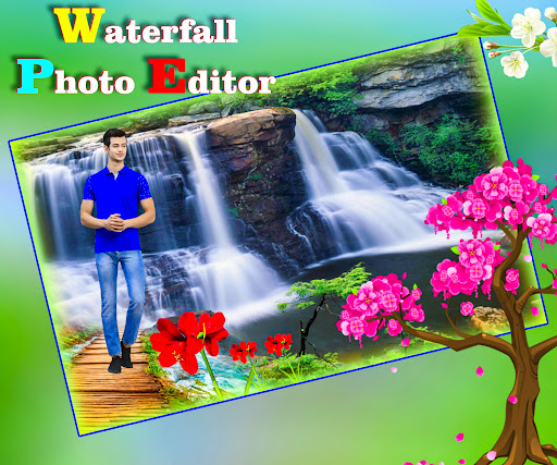 Android application Waterfall Photo Editor screenshort