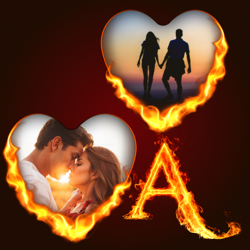 Love Photo Frames With Text logo