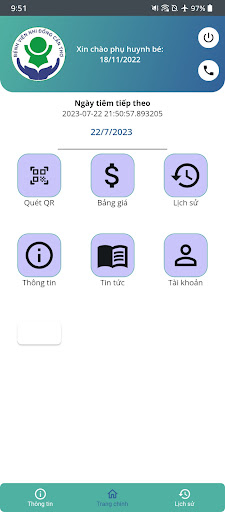 Sổ tiêm chủng Nhi Đồng Cần Thơ Screen 2
